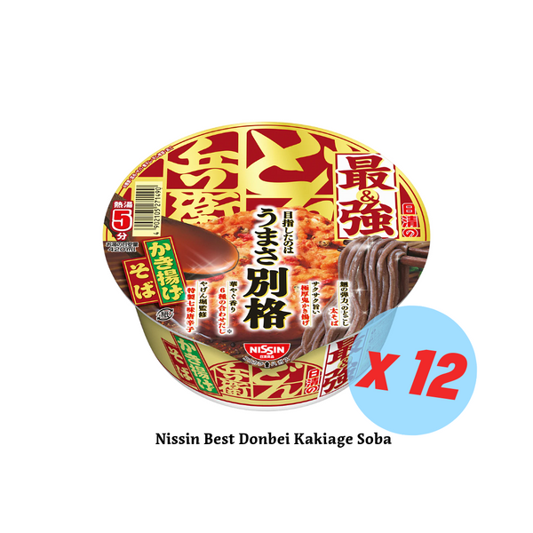 Nissin Best Donbei Kakiage Soba