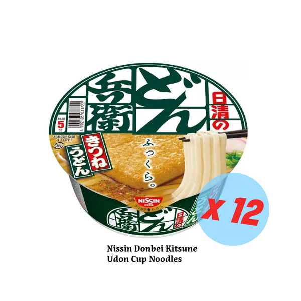 Nissin Donbei Kitsune Udon Cup Noodles