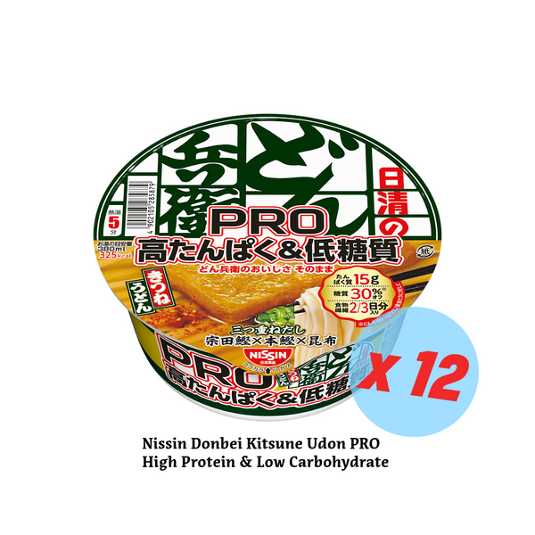 Nissin Donbei Kitsune Udon PRO High Protein & Low Carbohydrate