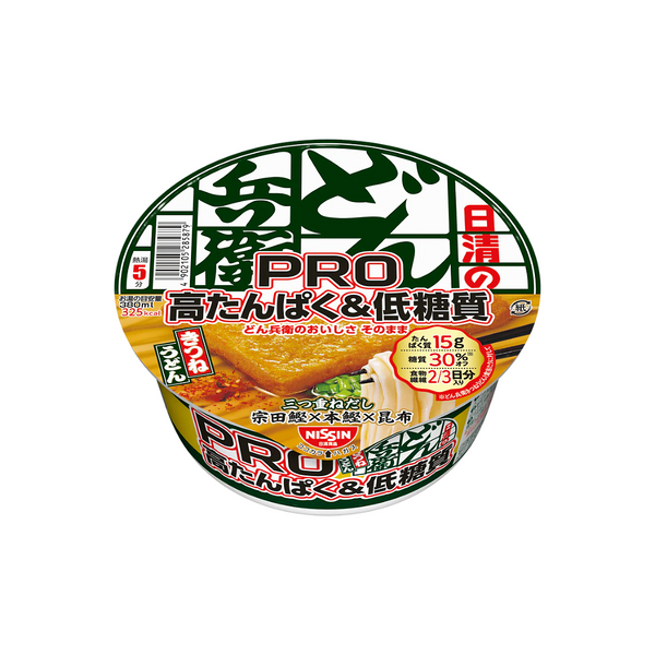 Nissin Donbei Kitsune Udon PRO High Protein & Low Carbohydrate