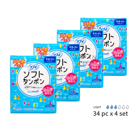 SOFY Regular Tampons 34 count