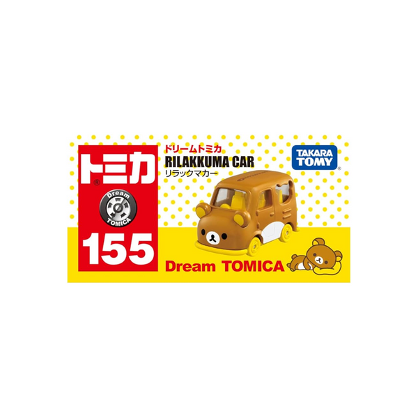 TAKARA TOMY Tomica Dream Tomica No.155 Rilakkuma Car